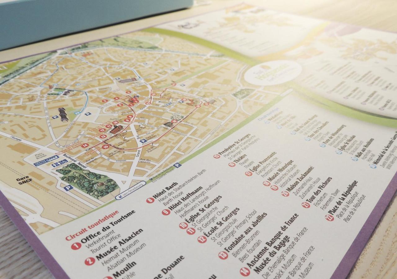 Appart'Azur Haguenau - Proche Gare Au Calme - Wifi - Lit Confort - Parking Facile Et Gratuit 外观 照片