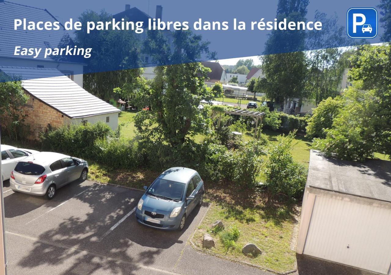 Appart'Azur Haguenau - Proche Gare Au Calme - Wifi - Lit Confort - Parking Facile Et Gratuit 外观 照片